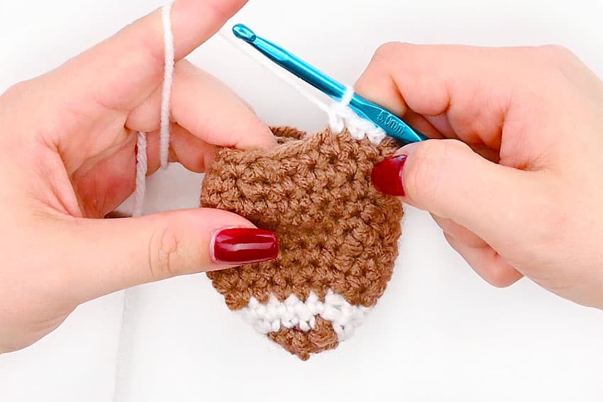 crochet football crochet yarn craft instruction image 27
