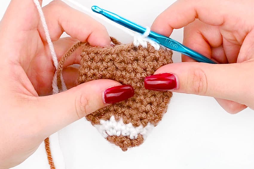 crochet football crochet yarn craft instruction image 28