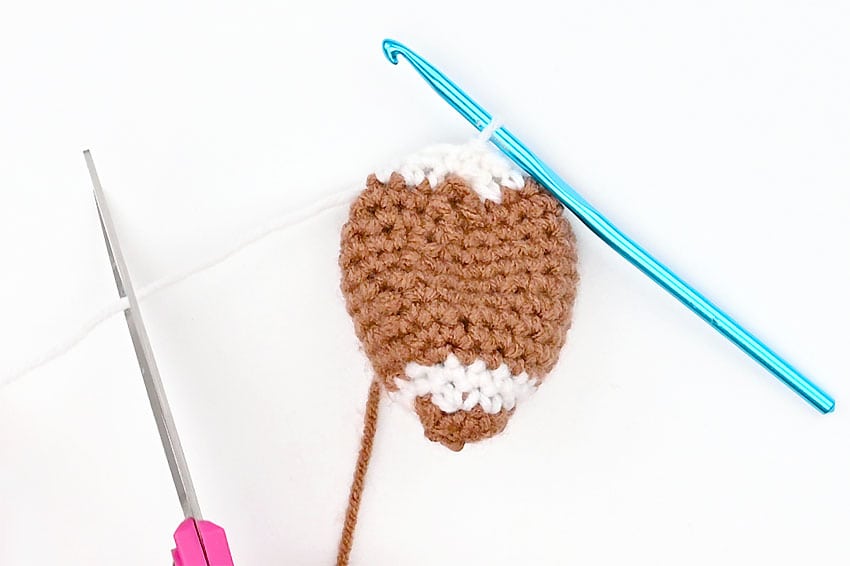 crochet football crochet yarn craft instruction image 32