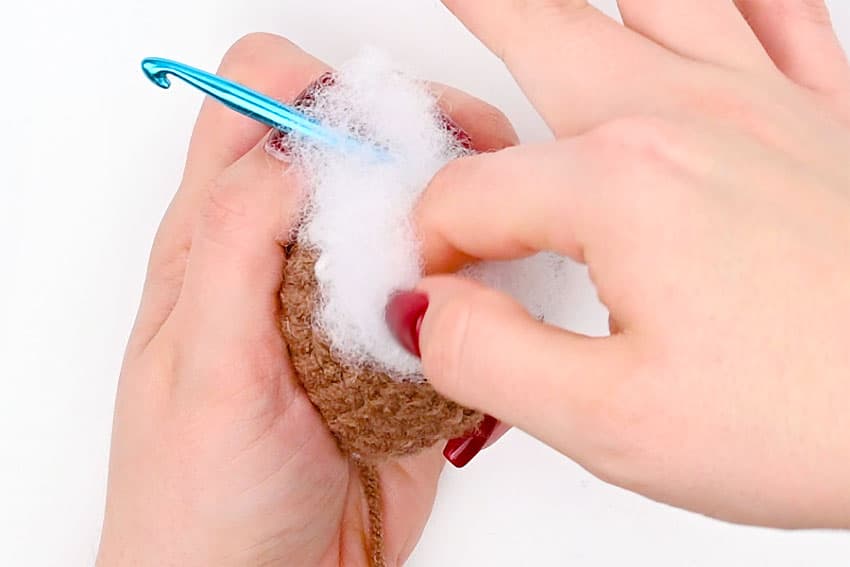 crochet football crochet yarn craft instruction image 33