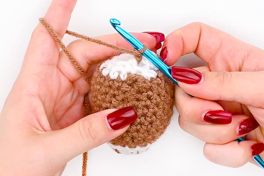 crochet football crochet yarn craft instruction image 34