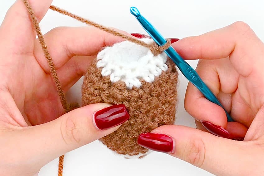 crochet football crochet yarn craft instruction image 35