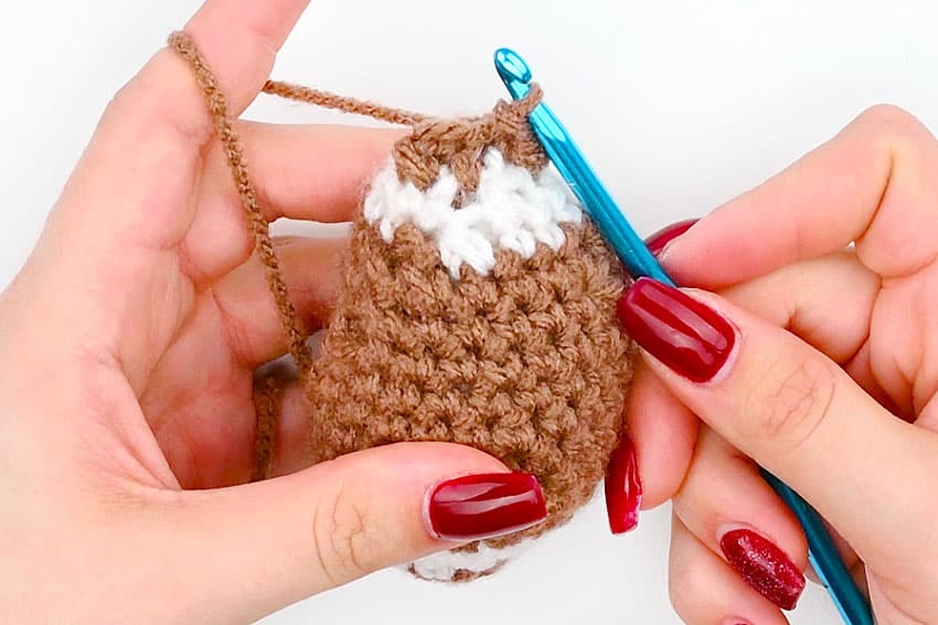 crochet football crochet yarn craft instruction image 36