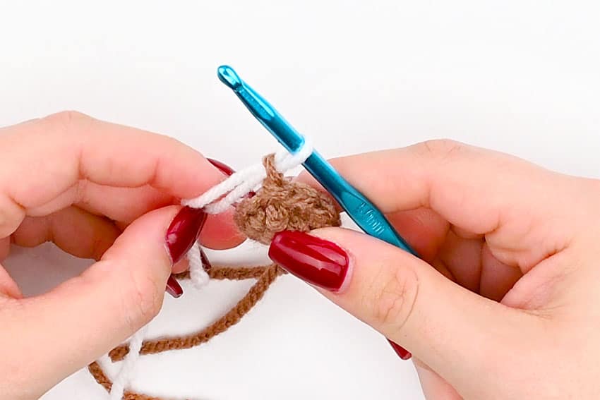 crochet football crochet yarn craft instruction image 6