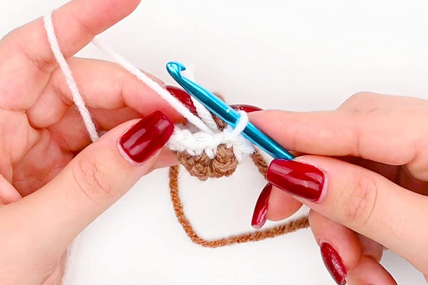 crochet football crochet yarn craft instruction image 9