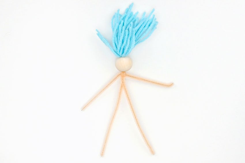 egg carton fairies crochet yarn craft instruction image 11