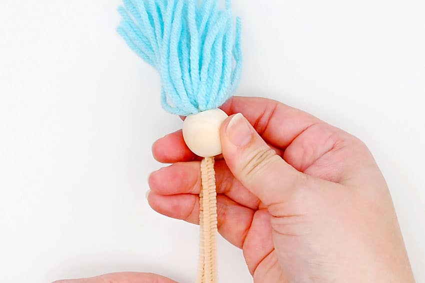 egg carton fairies crochet yarn craft instruction image 8