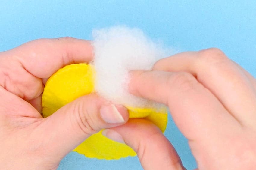felt chick pattern kids craft instruction image 10
