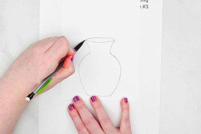 flower straw painting painting craft instruction image 3