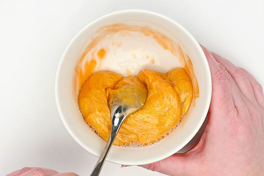 gold slime kids craft instruction image 6
