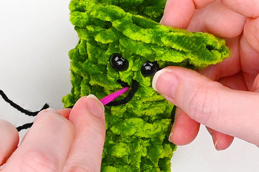 loom knit pickle crochet yarn craft instruction image 33