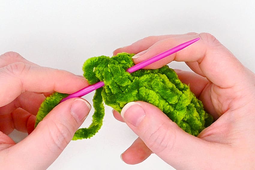 loom knit pickle crochet yarn craft instruction image 40