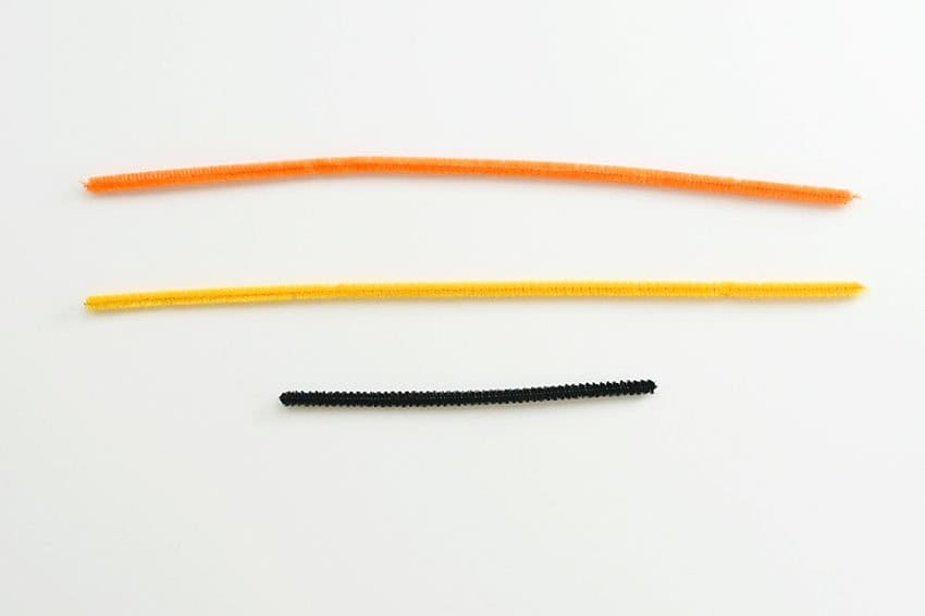 pipe cleaner butterfly rings kids craft instruction image 1