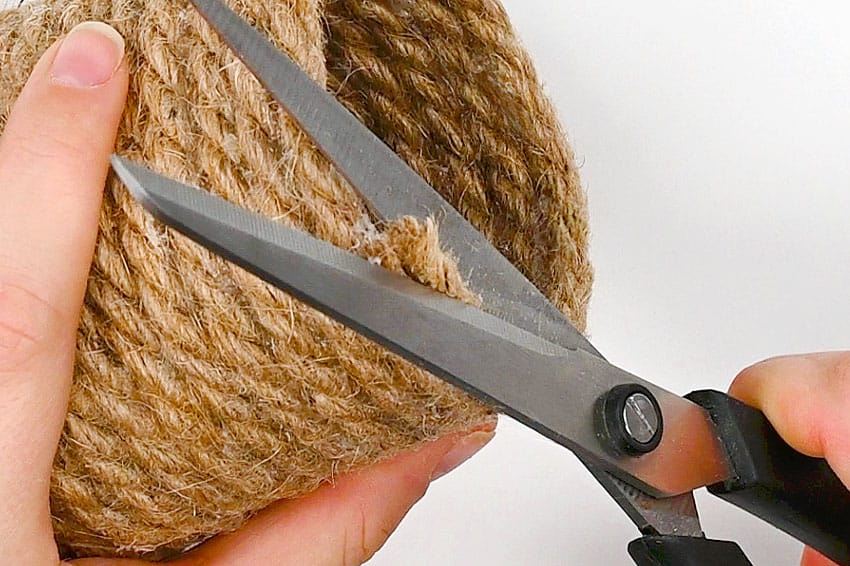 twine bunny crochet yarn craft instruction image 12