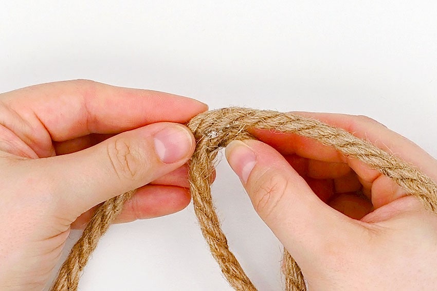 twine bunny crochet yarn craft instruction image 15