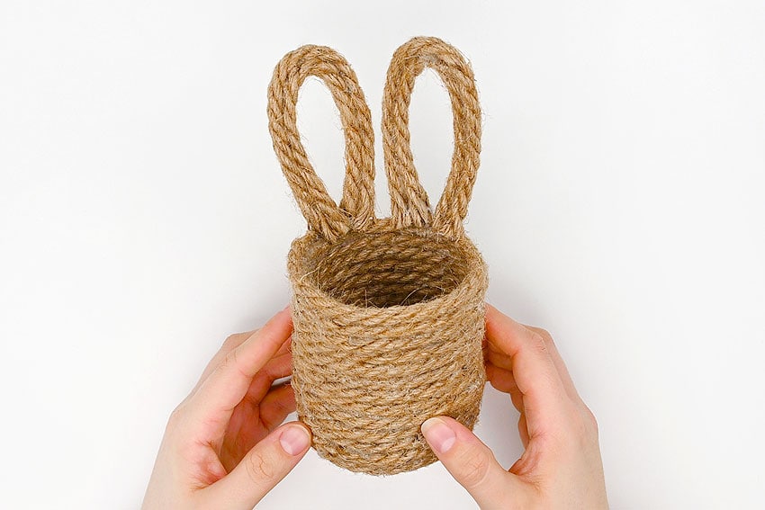 twine bunny crochet yarn craft instruction image 20
