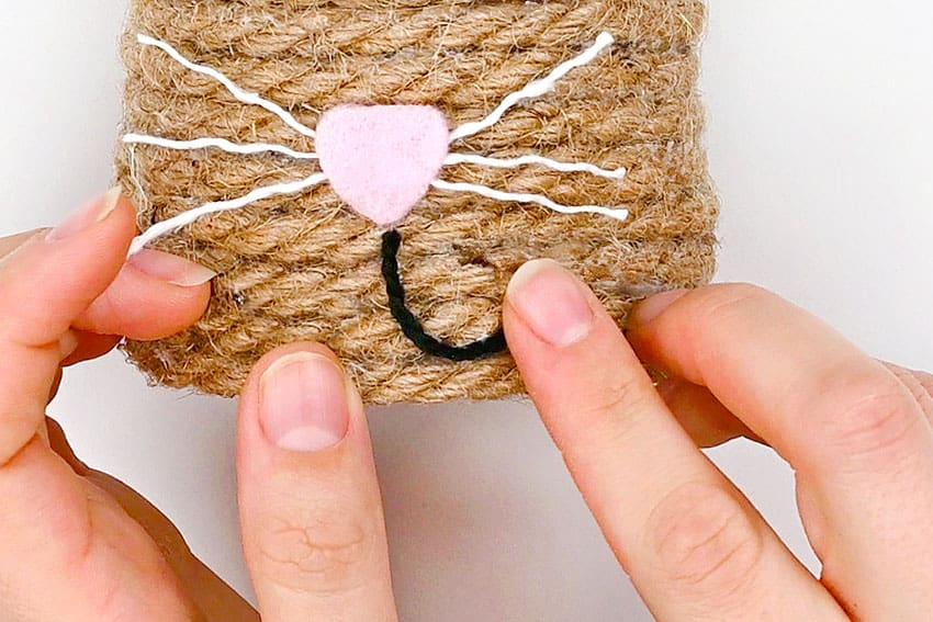 twine bunny crochet yarn craft instruction image 27