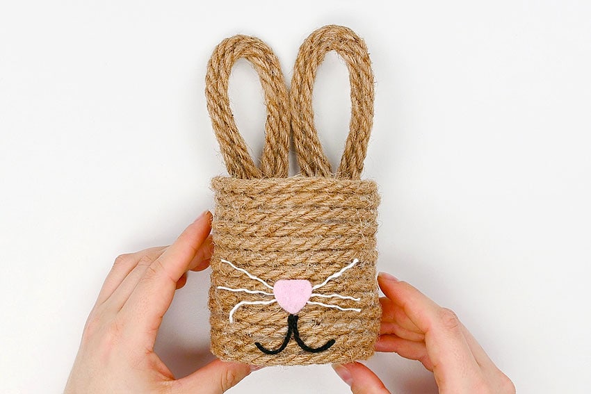twine bunny crochet yarn craft instruction image 28