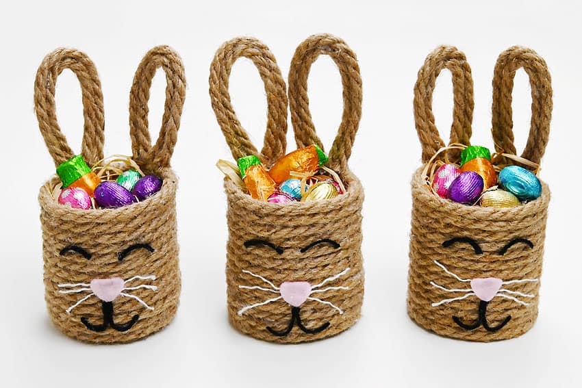 twine bunny crochet yarn craft instruction image 31